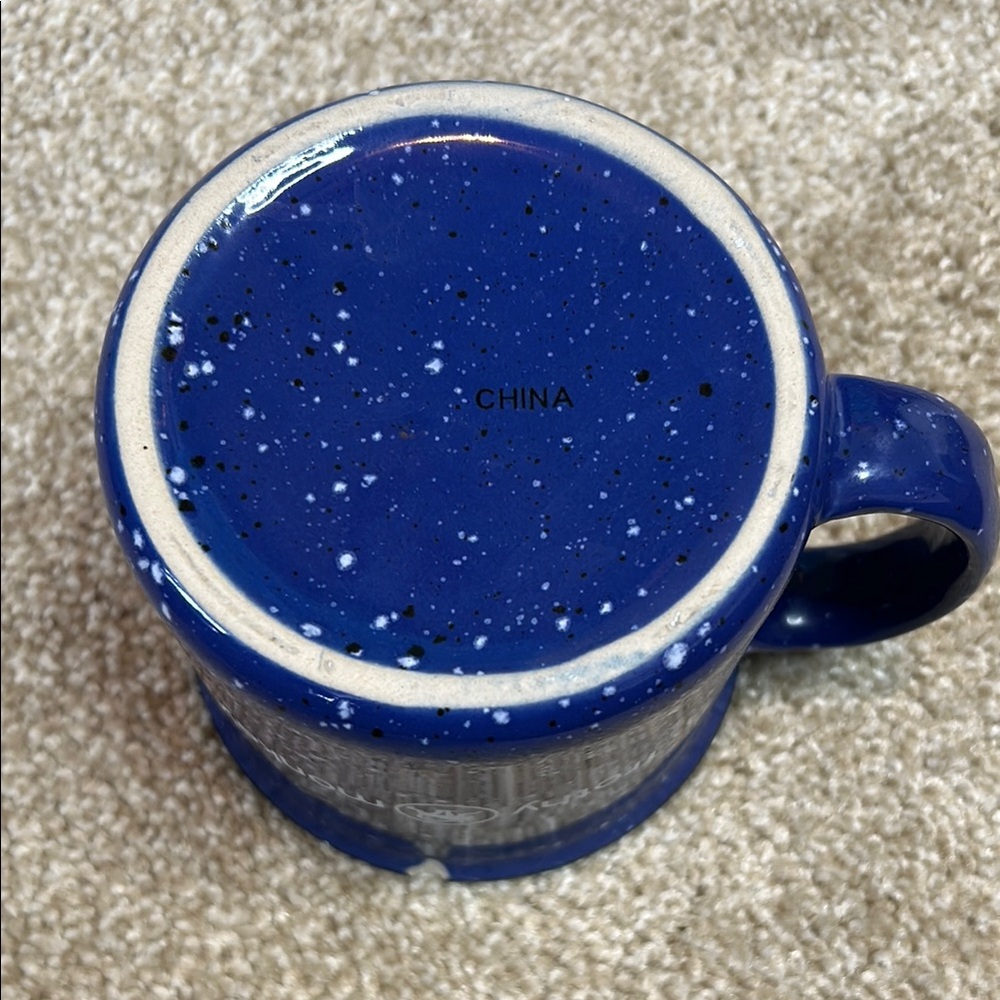 Frothy Monkey Blue Speckled Mug - Picture 4 of 4